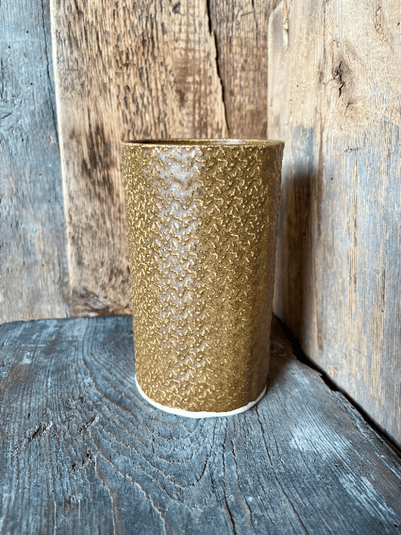 Mormor vase brun 