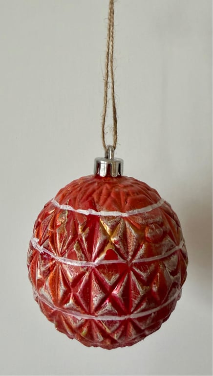 Kunst julekugle 85