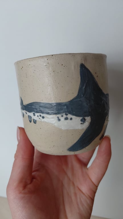 haj og dykker kop billede 3