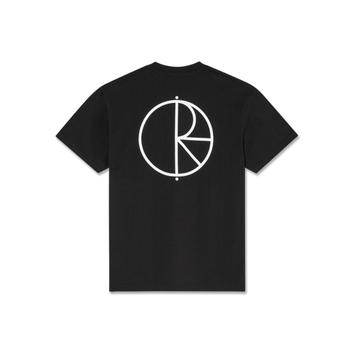 Polar Skate Co. Stroke Tee, Black/White (2)