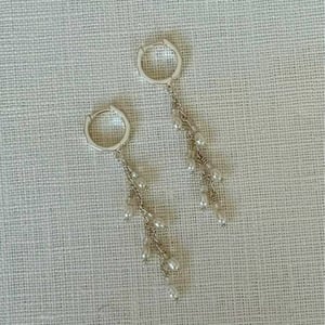 Celine - Øreringe (Sterling Sølv) – produktbillede