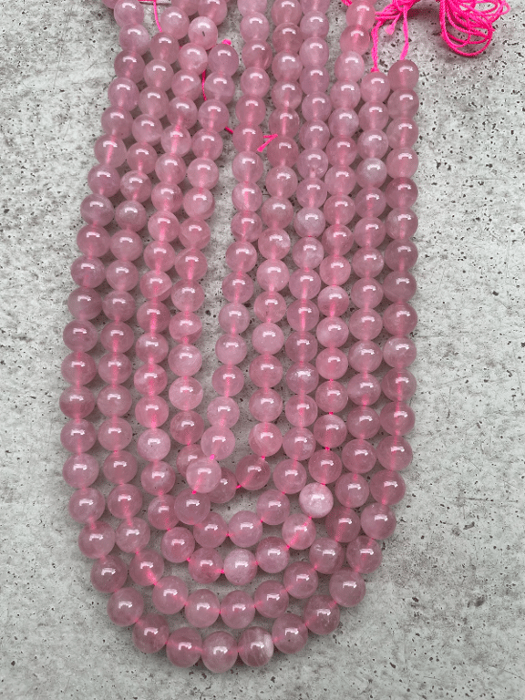 Rosakvarts Madagaskar Royal - Kvalitet AAAA billede 4