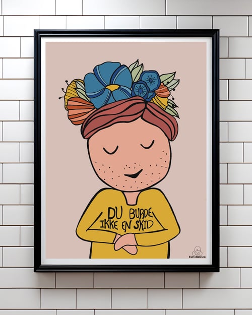 Plakat: Du burde ikke en skid Karry (2)