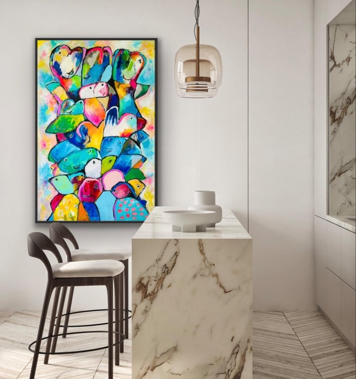 80cm x 120cm billede 3