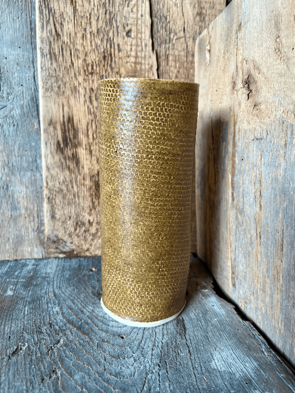 Mormor vase i brun