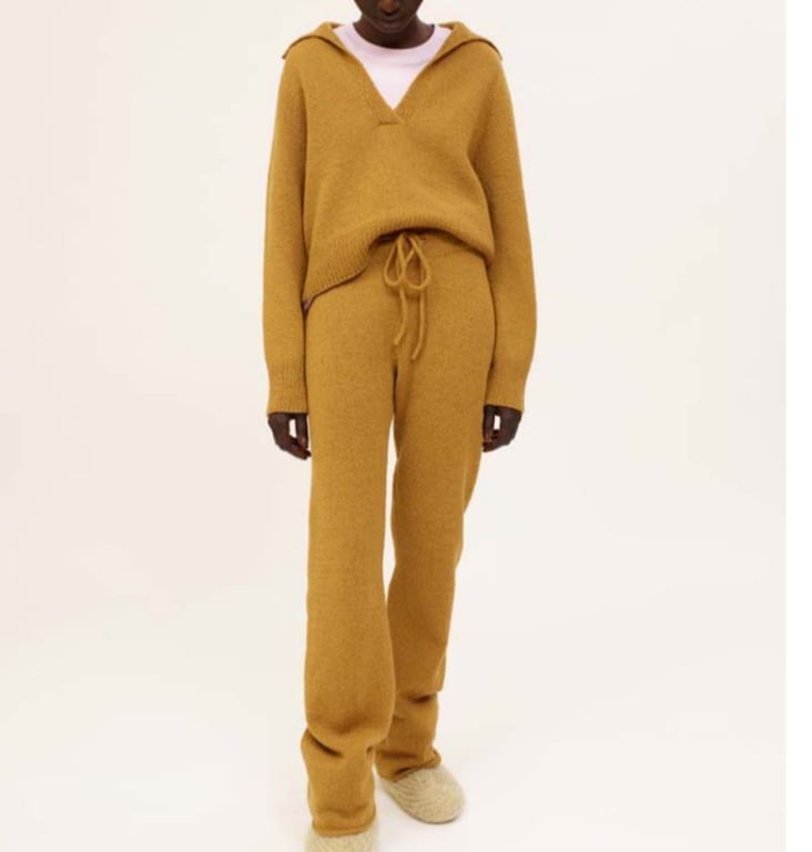 Kit: Bukser/Shorts strikket i Finuld  billede 4