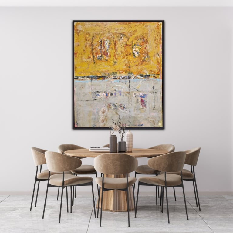 #1304  100 × 120 cm SOLD billede 2
