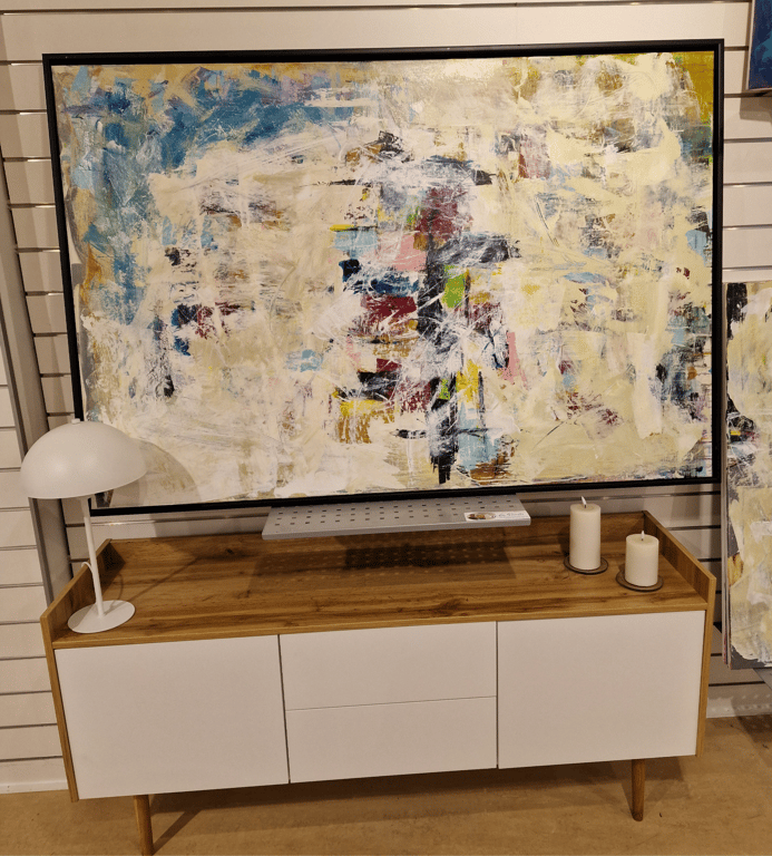 #1258 100x150 cm  SOLD