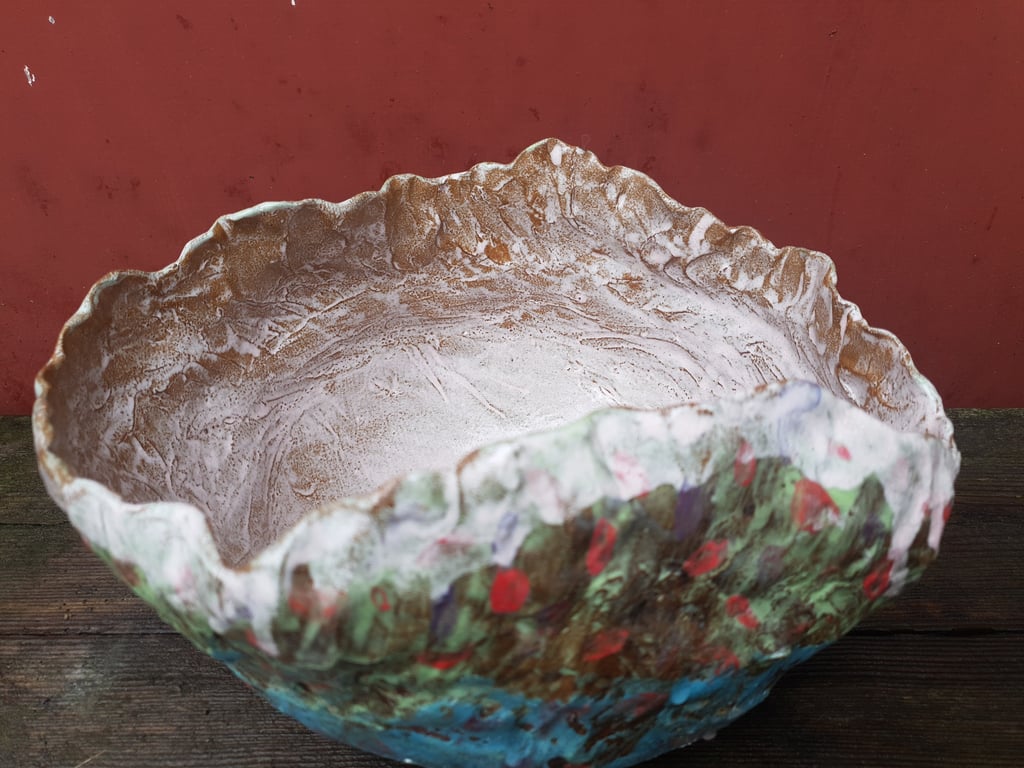 BLOMSTRENDE LIV stor krukke billede 3