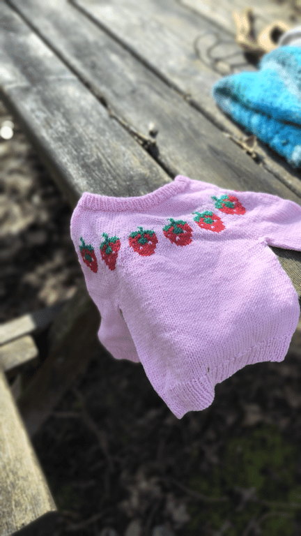 Jordbær Sweater - DK billede 7
