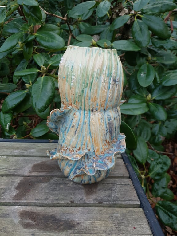 Når vi det nu? Skulpturel vase  billede 7