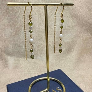 Aurora - Øreringe (Forgyldt Sterling Sølv) – produktbillede