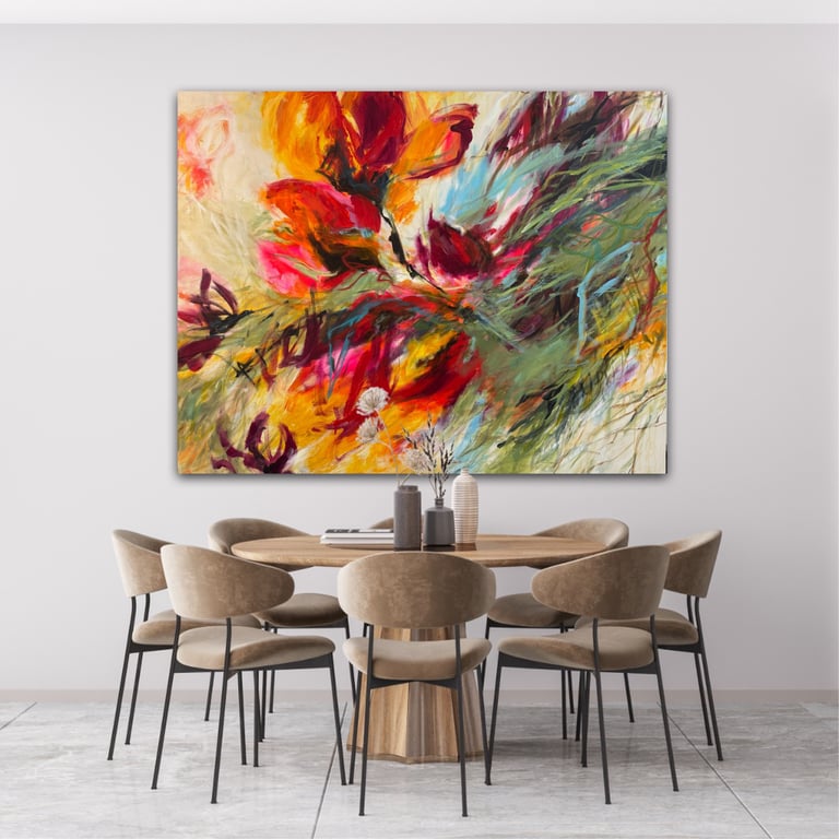 Vildt naturligt  SOLGT billede 3