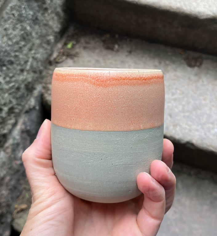 Hånddrejet kop billede 4