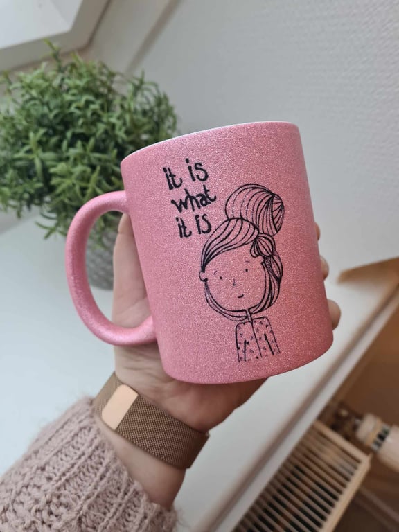 Krus: it is what it is Pink Glimmer