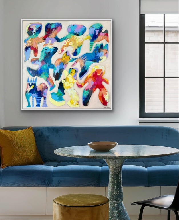 100cm x 100cm billede 3