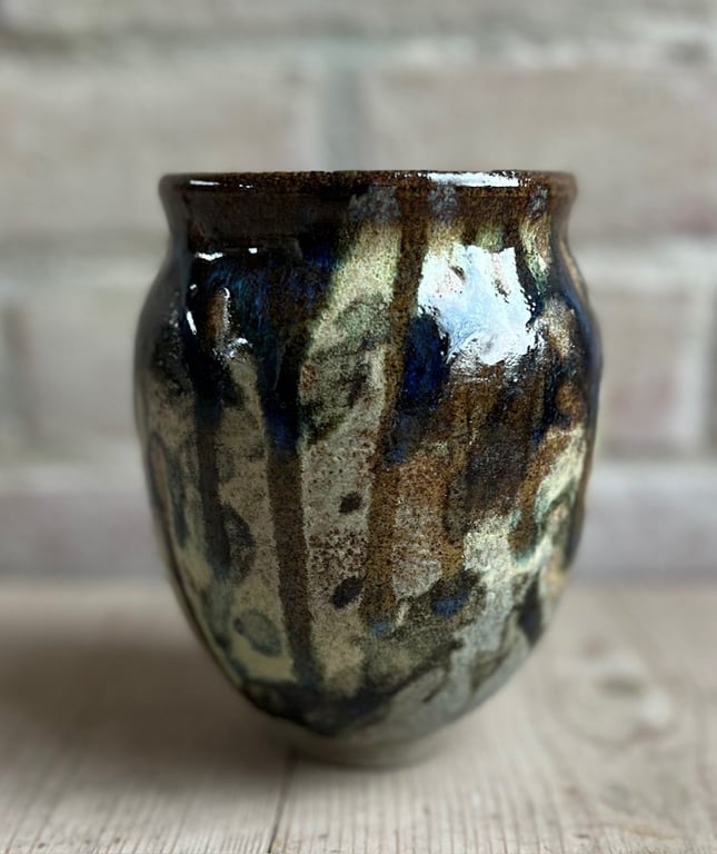 Malet vase billede 2