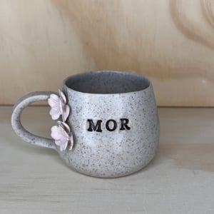 Mor-kop med blomst Lyserød – produktbillede