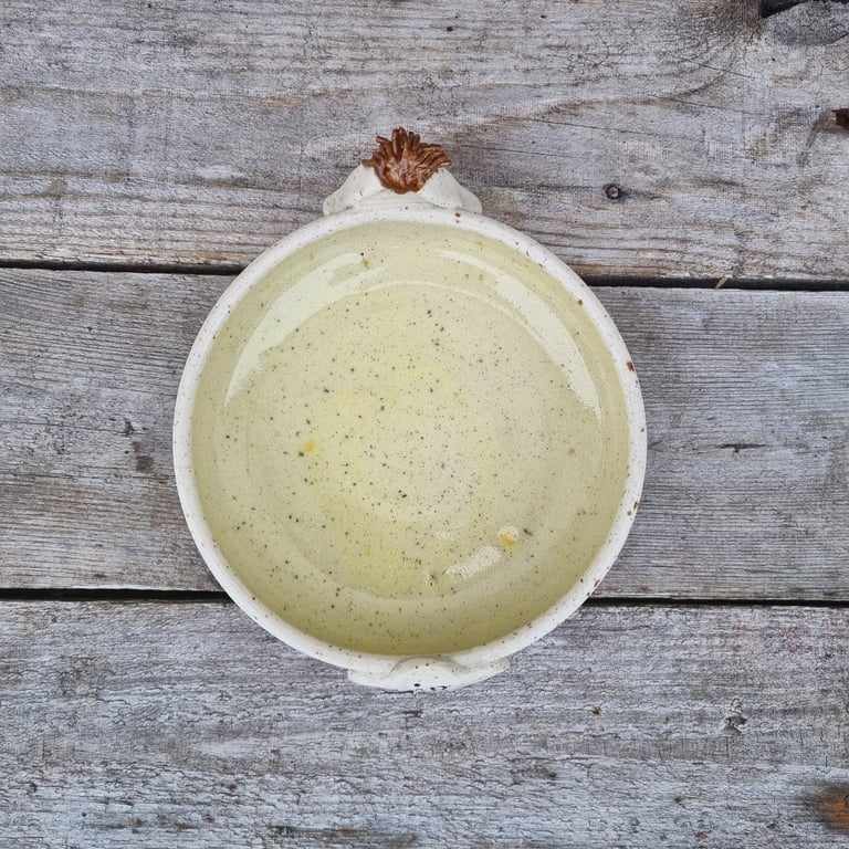 Karseskål "fårnemt" lys gul billede 3