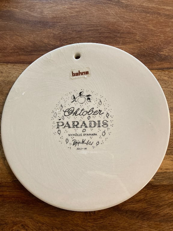 Bjørn Wiinblad - Oktober/“Paradis” - Sort billede 2