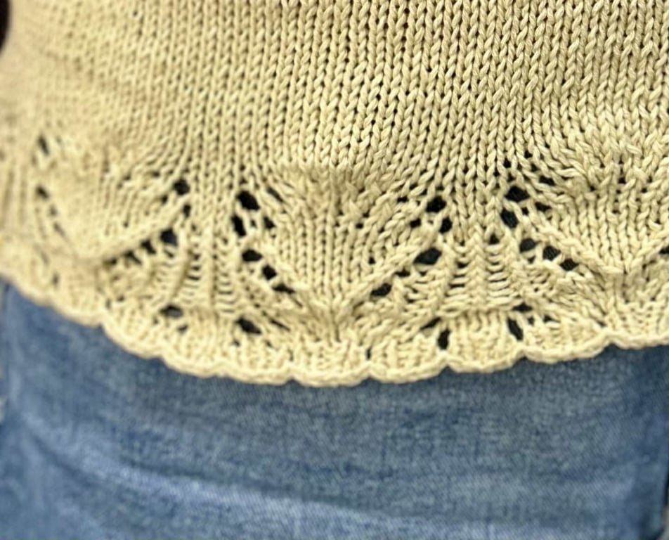 Kiiro Sommertop - STRIKKEOPSKRIFT (DANSK PDF) billede 6