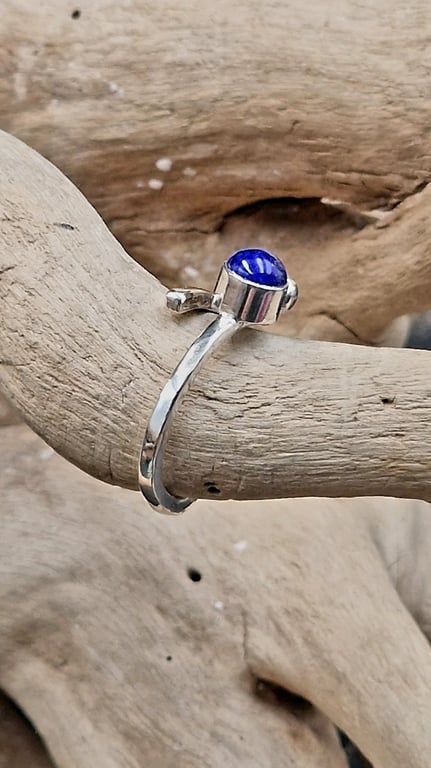 Unika lapis lazuli ring billede 2