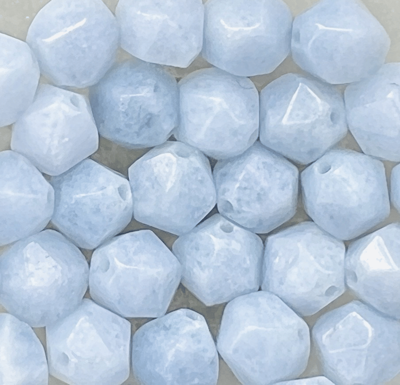 Akvamarin- star cut vedhæng billede 2