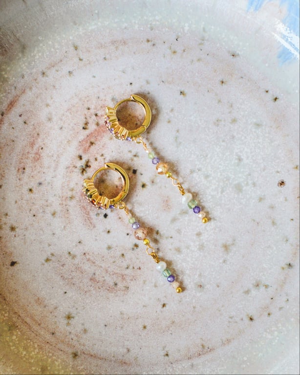 Nora - Lilla/Grøn billede 3