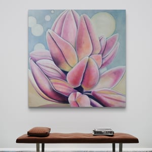 Tidlig morgen © 100x100cm – produktbillede