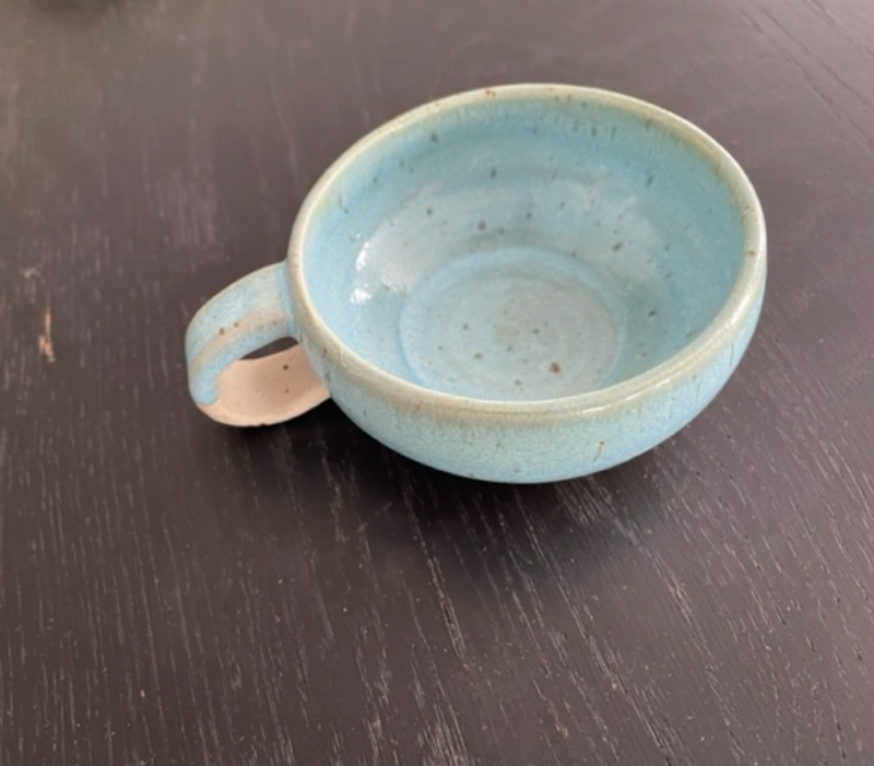Espressokop Badehotel blå Ø = 8 cm h = 4 cm