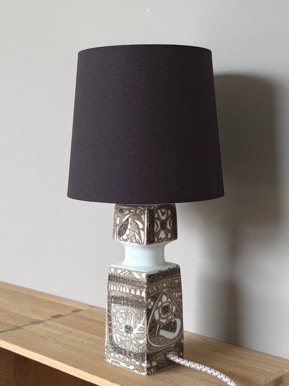Upcycled vintage bordlampe - Royal Copenhagen