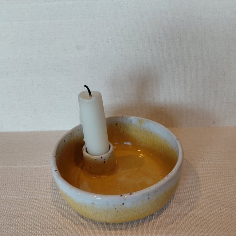 Lysestage (skål) billede 4