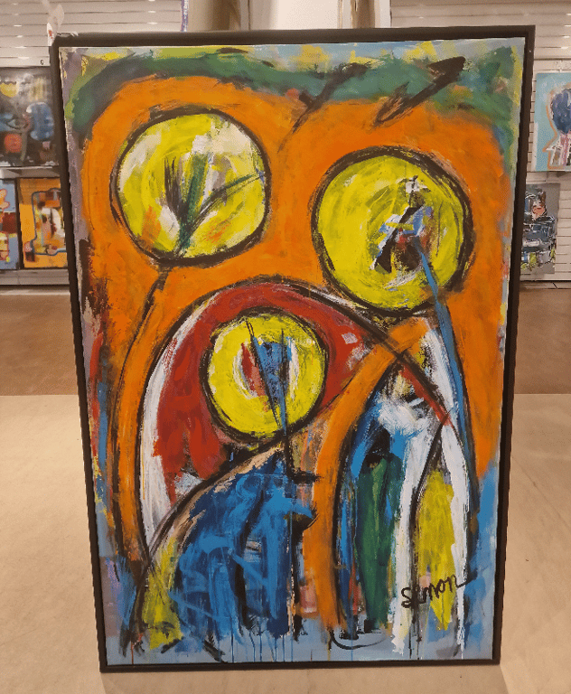 #1245  100x150 cm SOLD