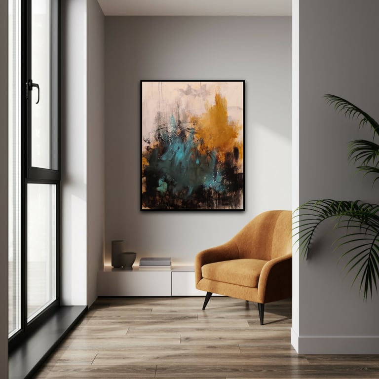 KEEP ON MOVING (80x100) billede 2