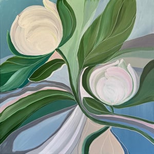 Maleri Flower  – produktbillede