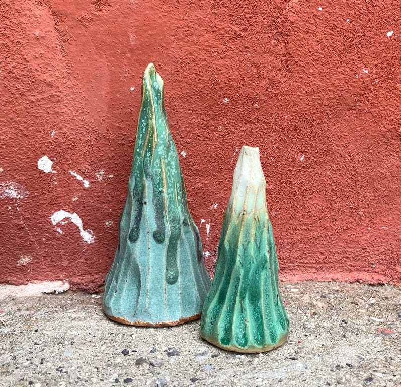 Unika juletræer - sæt med to træer billede 3