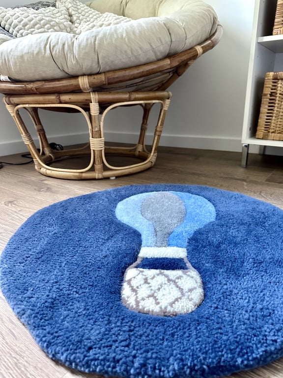 Gulv tæppe med luftballon