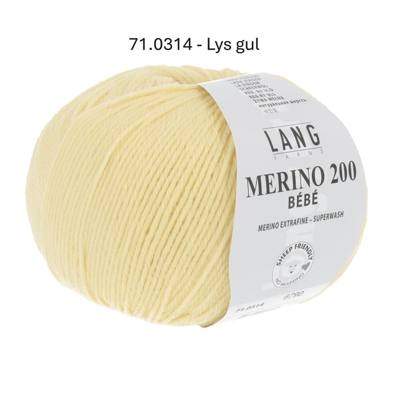 Garn: Merino 200 Bébé - Ekstrafin babymerino (5)
