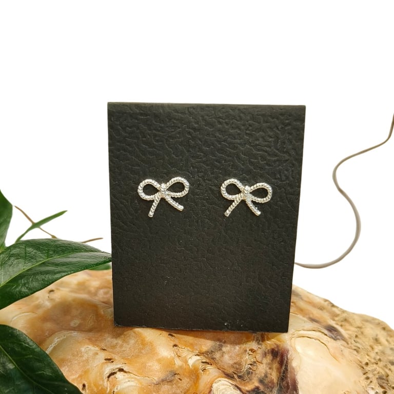 Sløjfe - ørestikker billede 2