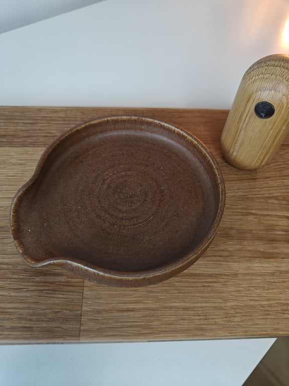 Brun spoonrest  billede 2