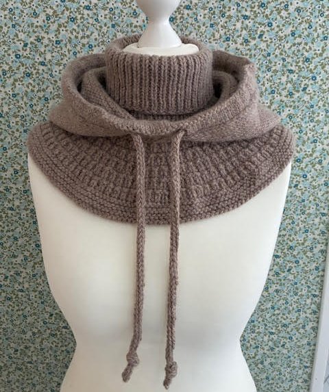 Digital opskrift: Add-on-Hood (Tilsat hætte - voksen) billede 5