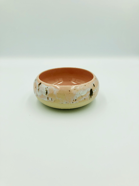 Skål - pink/birch #1