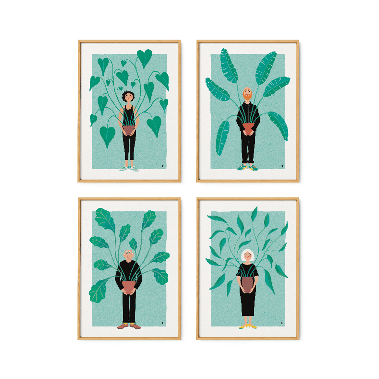 Grønne fingre – plakatserie billede 2