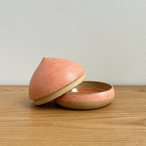 Mat orange krukke (3)