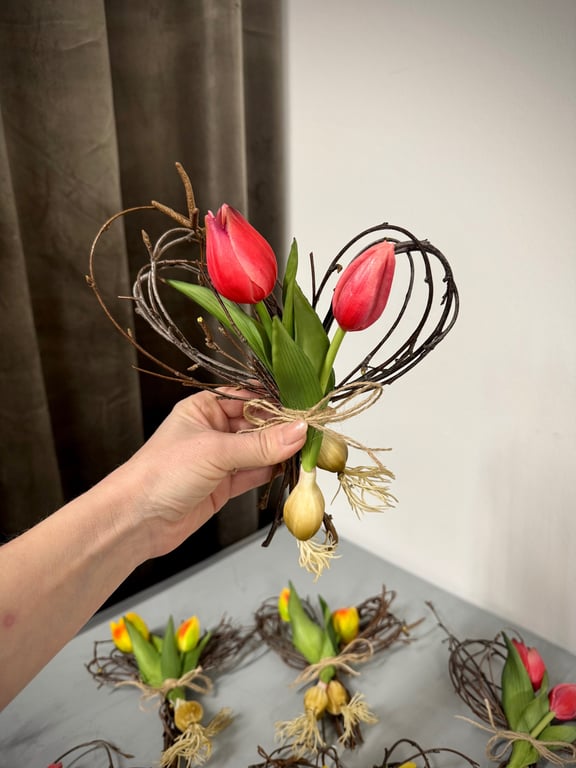 Kirkegårds hilsen rød 