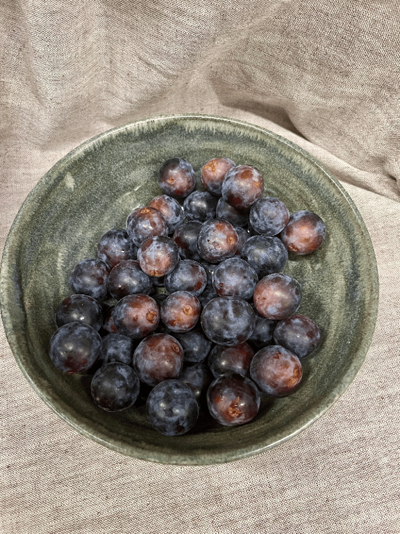 Stor Skål i blå nuancer  billede 2