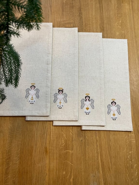 4 stk. Angels servietter 2038-3