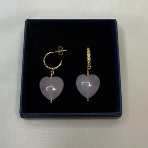 Belle - Øreringe (Forgyldt Sterling Sølv) – produktbillede