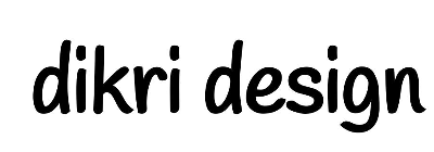 Logo for dikri design