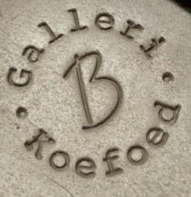 Logo for B keramik Galleri Koefoed